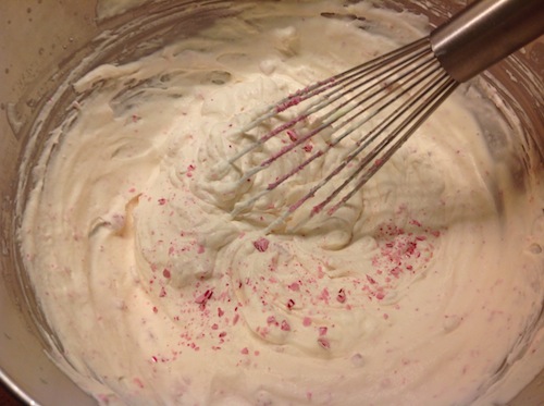 peppermint whipped cream